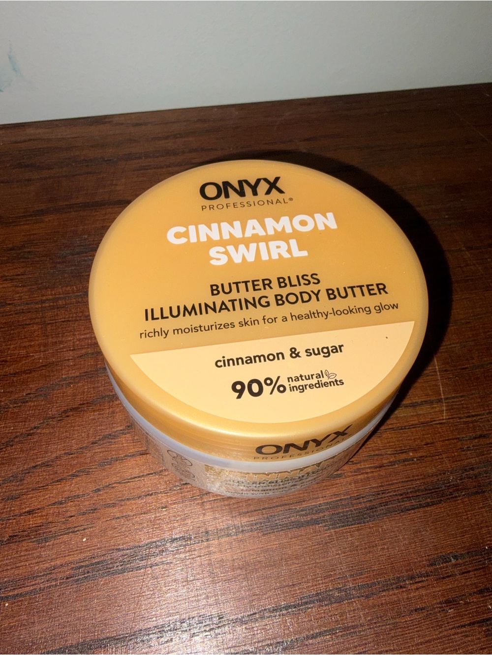 ONYX Professional Cinnamon Swirl Illuminating Body Butter Bliss 7.76 Oz NEW